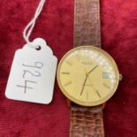 A gents wrist watch by Rone with seconds sweep and date aperture (W/O)