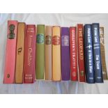 FOLIO SOCIETY 12 vols. in s/cases