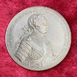 Good large medal Dated 1757