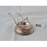 Silver mounted pipe stand. Birmingham 1915