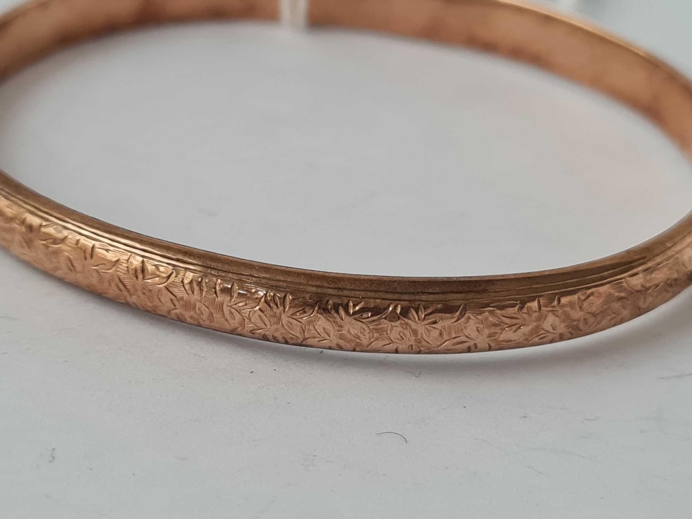 A circular bangle 9ct - 7.1 gms - Image 2 of 2