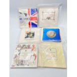 Six UK coin sets