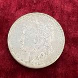 1881 USA silver dollar unce