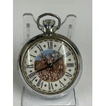 Vintage Masonic pocket watch ( working )