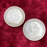 1900 and 1901 florins