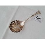 Onslow pattern sifter spoon . Sheffield 1901 By W & H.