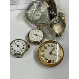 Vintage pocket watch wristwatch parts spares or repair
