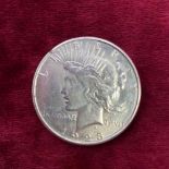 1923 Liberty "Peace" dollar coin