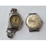 Two gents Vintage wrist watches by Kienzle and Uno