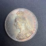 1887 double florin better grade