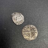 A Edward II Penny plus another