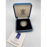 A U.K silver proof £1 boxed