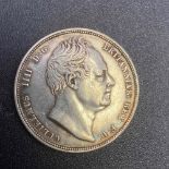 1834 half-crown better grade