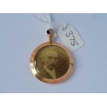 A double sided 9ct antique locket Chester 1909