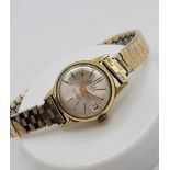 Vintage ladies mechanical date indicator watch