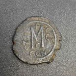 Byzantine Maurice Tiberuius Folus Constantinople (599-600AD) S494