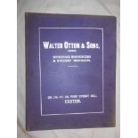 TRADE CATALOGUE Walter Otton & Sons, Exeter General Catalogue, 1928, 4to orig. cl.
