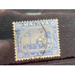 MALAYA, SELANGOR SG 78 (1941). George 6 15c issue fine used. Cat £35