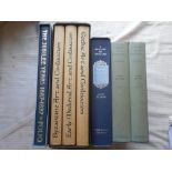 FOLIO SOCIETY The Age of Illumination 3 vols. 2015, plus 2 others all in s/cases, plus HODGKIN, R.H.