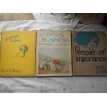 DOWD, J.H. Important People 1948, London, plus Serious Business 1948, London, plus 1 other, all
