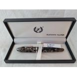 A Laban mento platinum plated fountain pen in original box
