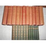 FIELDING, H. The Works of... 11 vols. 1902-03, plus LAMB, C. The Works of... The Temple Ed. 6