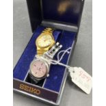 Two ladies wrist watch including a SEIKO example