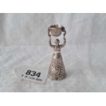 Miniature Dutch wager cup. 2.5” high