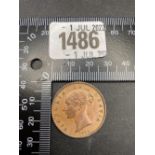 1853 Half penny