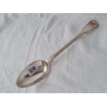 Victorian fiddle thread basting spoon. 125Gms London 1841