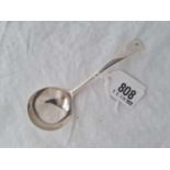 An OE pattern sauce ladle, Chester 1931, 38g