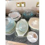 Quantity of Pyrex ware