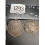 1837 medallion & penny token