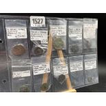 Collection of 10 ROMAN bronze coins