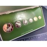 1976 Guiana proof set