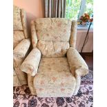 Two more similar recliner chairs