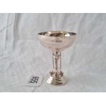 A golfing trophy the stem with three clubs – 3” high – Sheffield 1935 by JD & S