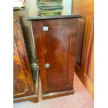 Mahogany cabinet with 4 shelves of CDs
