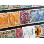 SARAWAK SG171-86 (1950). Set fine used. Cat £48