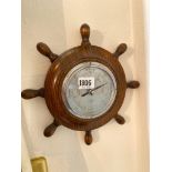 A barometer capstain shaped