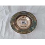 A plain Armada type dish, 5" diameter, import mark Birmingham by AEJ, 121g