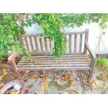 Teak gardebn bench