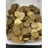 Tub of Brass Threepence 2.9kg