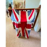 A Union Jack flag, British made, 42" x 31"