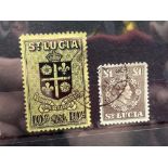 ST LUCIA SG138/141 (1938-46). Set top 2 values. Fine used. Cat £24