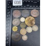 Collection of early USA coins