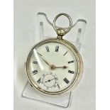 Antique silver Lancashire watch Company pocket watch