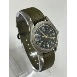 Vintage Military army issue Hamilton watch with original strap