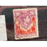 NORTHERN RHODESIA SG45 (1938). Set top value. Fine used. Cat £75