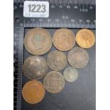 Colonial coins
